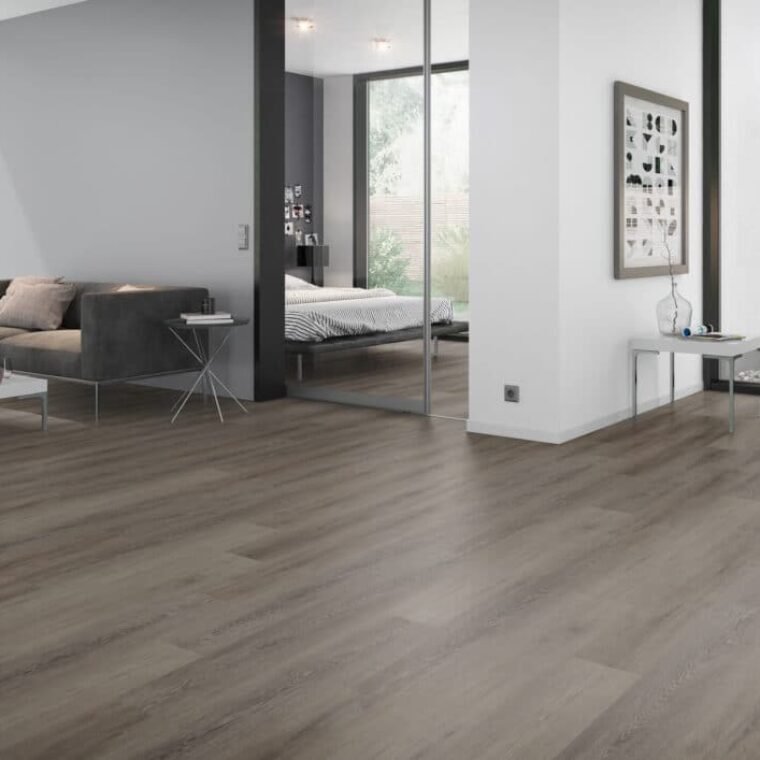 LVLnine Cerused Oak Dark Brown Wood